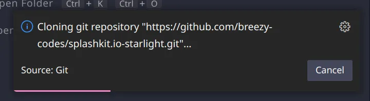 splashkit repo