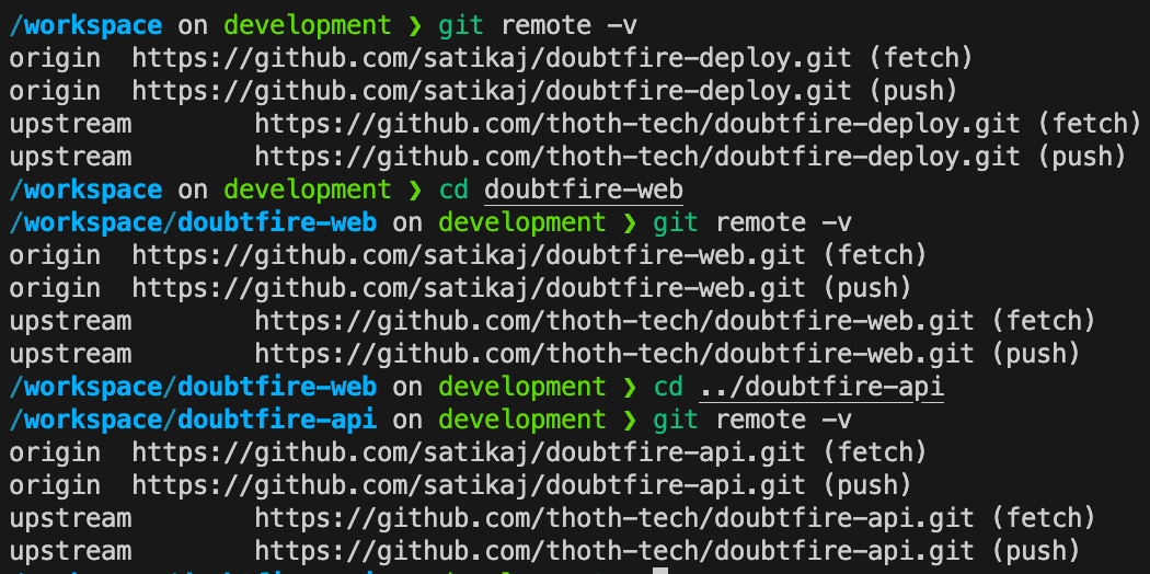 Git Remotes